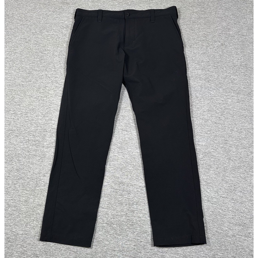 American Giant Pants Mens Size 34x30 Black Performance Stretch Commuter Chino